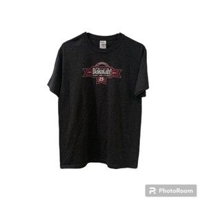 Port & Company Gray Dakotah Sport & Fitness 25th Anniversary Crewneck Shirt Sz M